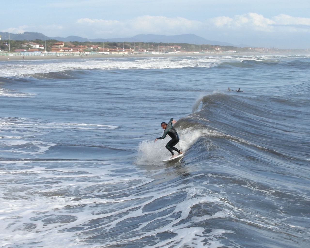 Серфинг на курорте Форте дей Марми, Италия