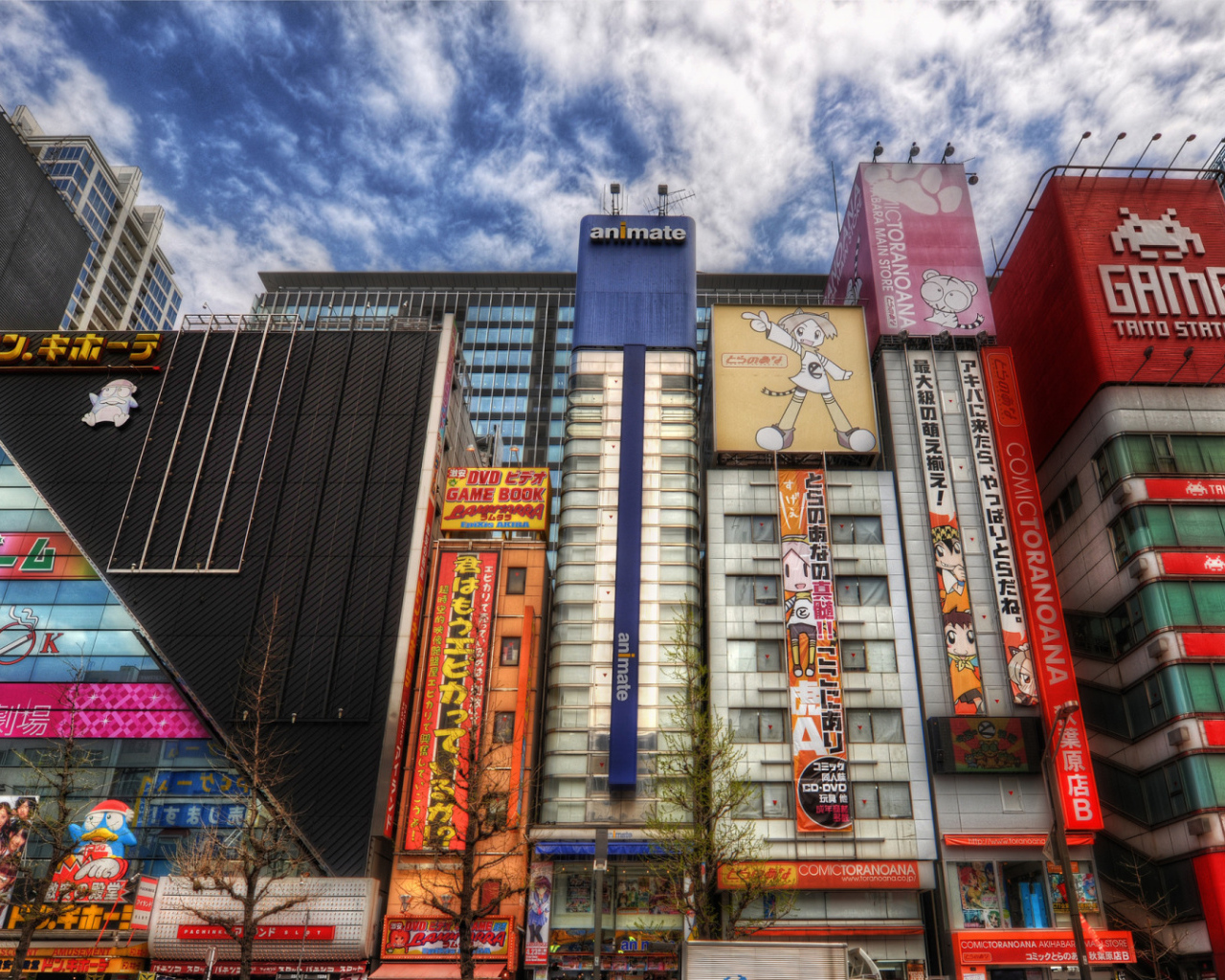 Улица Акихабара в Токио
