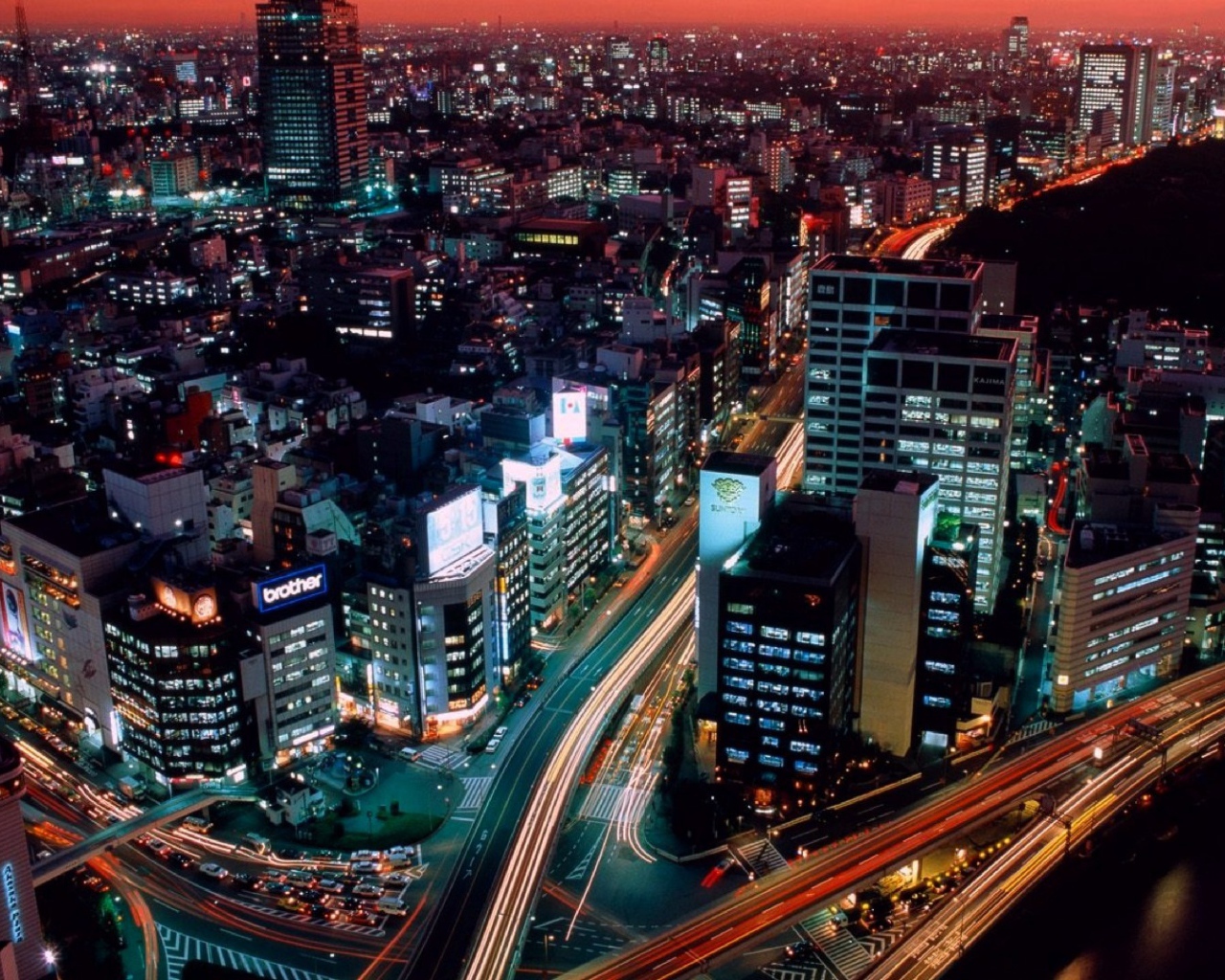 Ночь в Токио