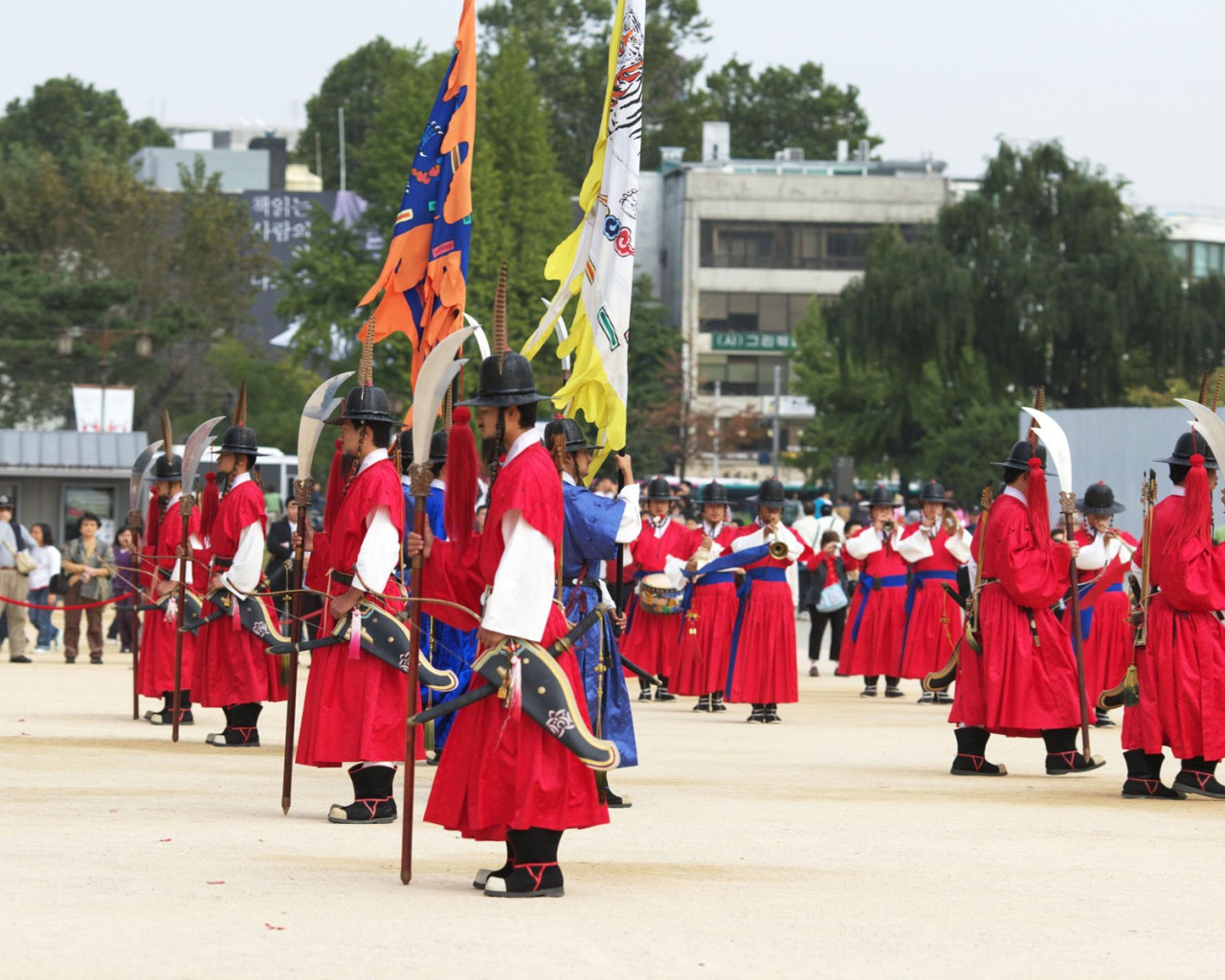 Парад в Корее
