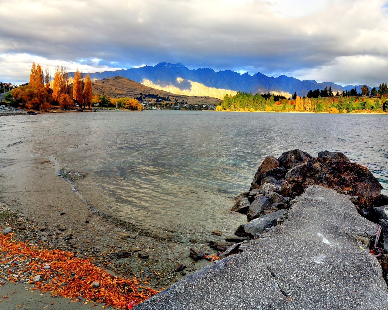 Вблизи Франктона, Новая Зеландия