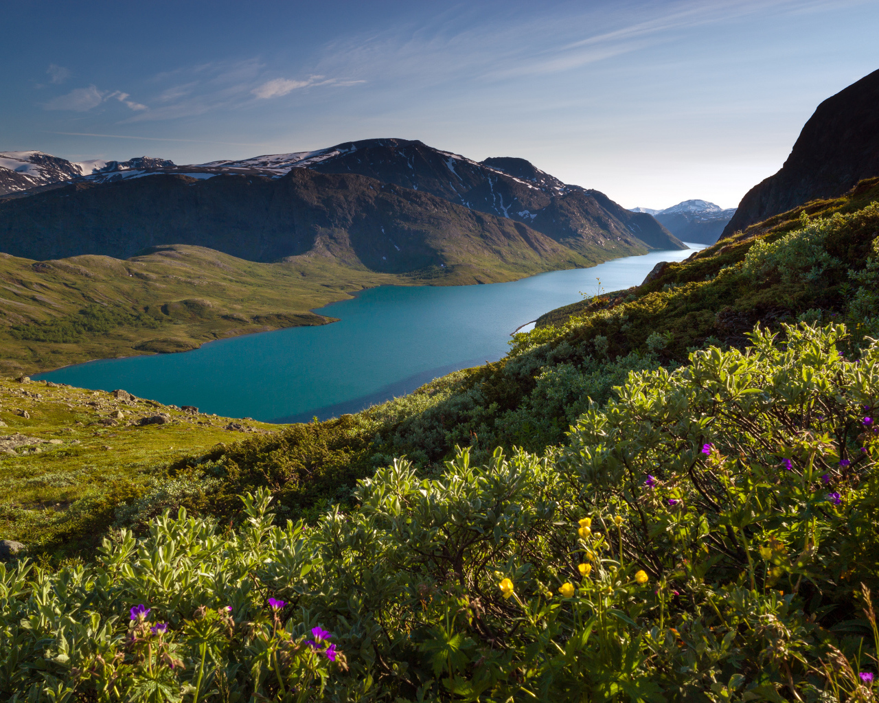 Хребет Бессеген, Норвегия