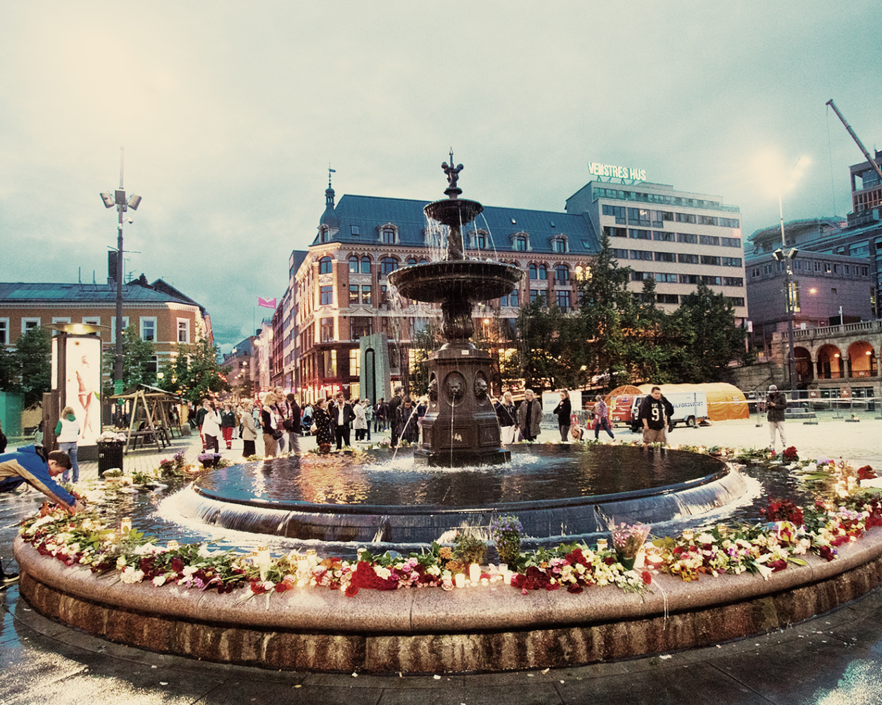 Фонтан в Осло