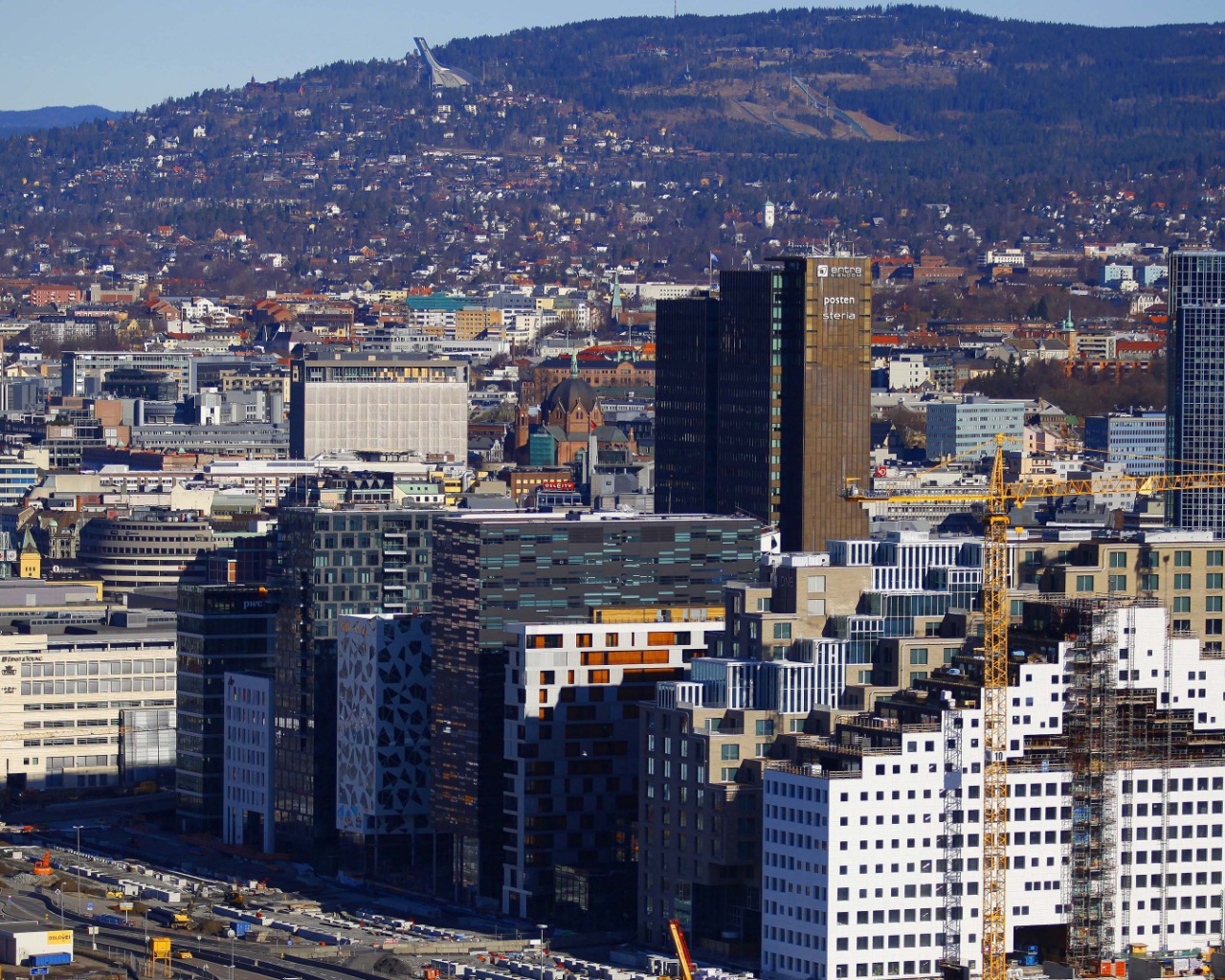 Панорамный вид на Осло