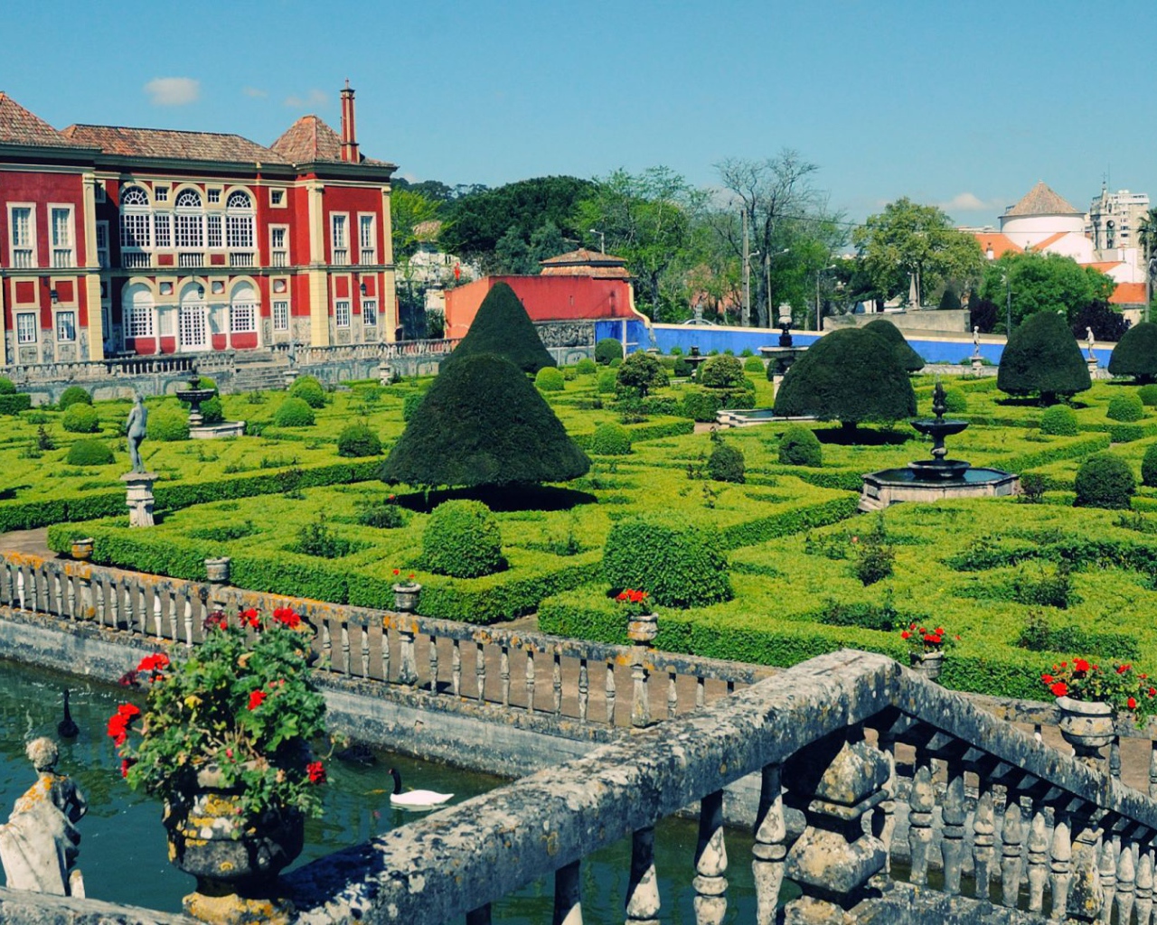 Парк в Лиссабоне