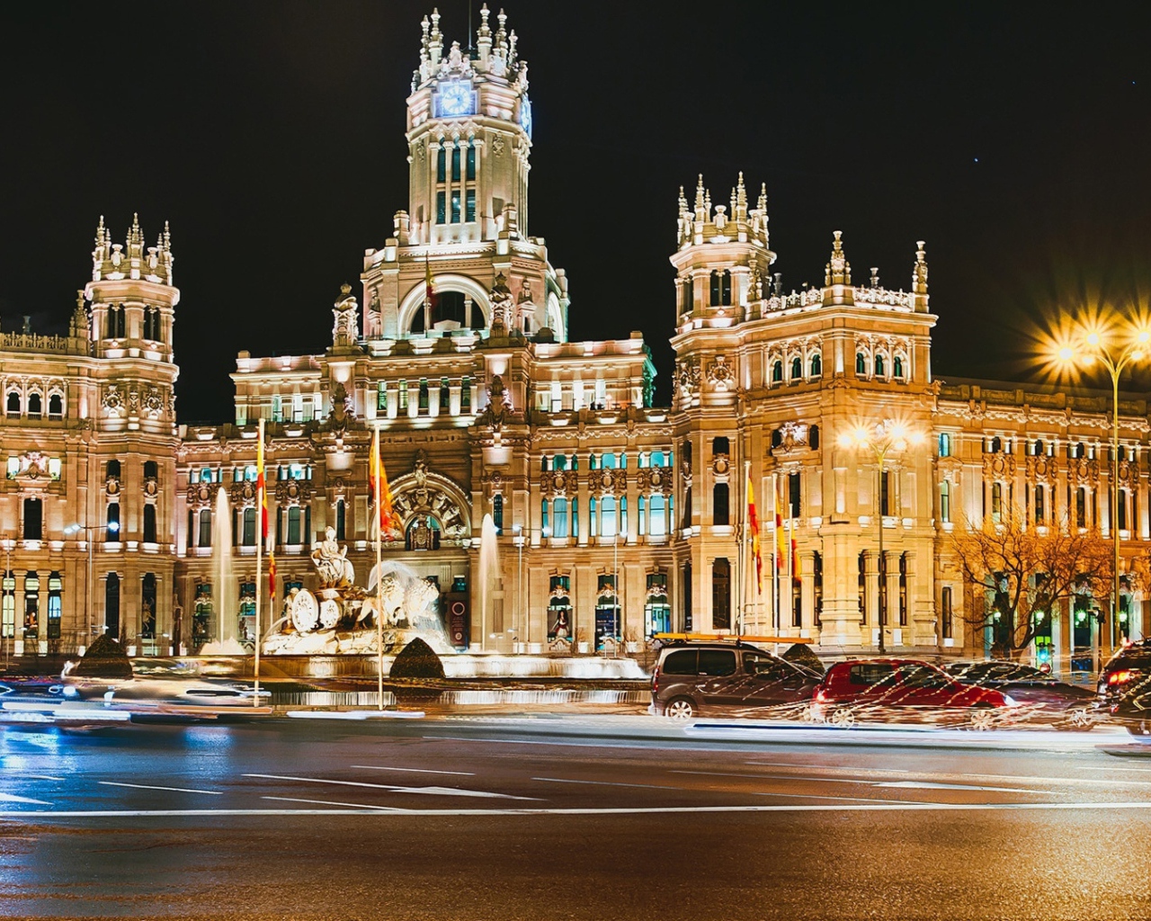 Огни Мадрида