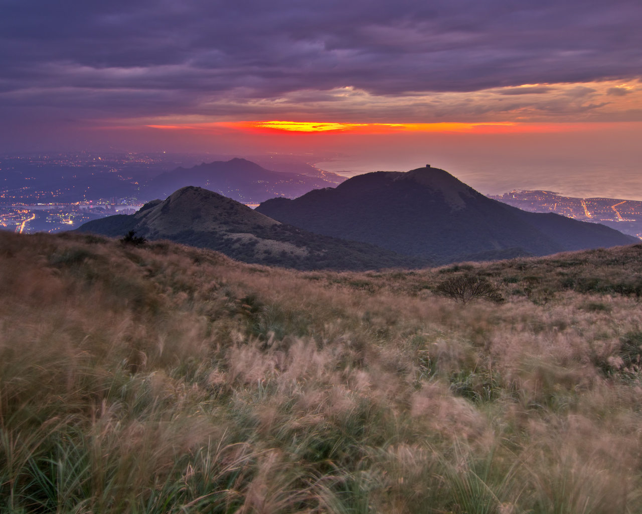 Группа вулканов в Тайвани