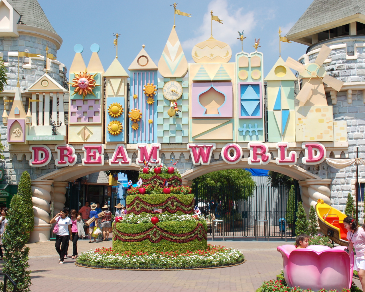 Парк развлечений в Бангкоке,  Таиланд