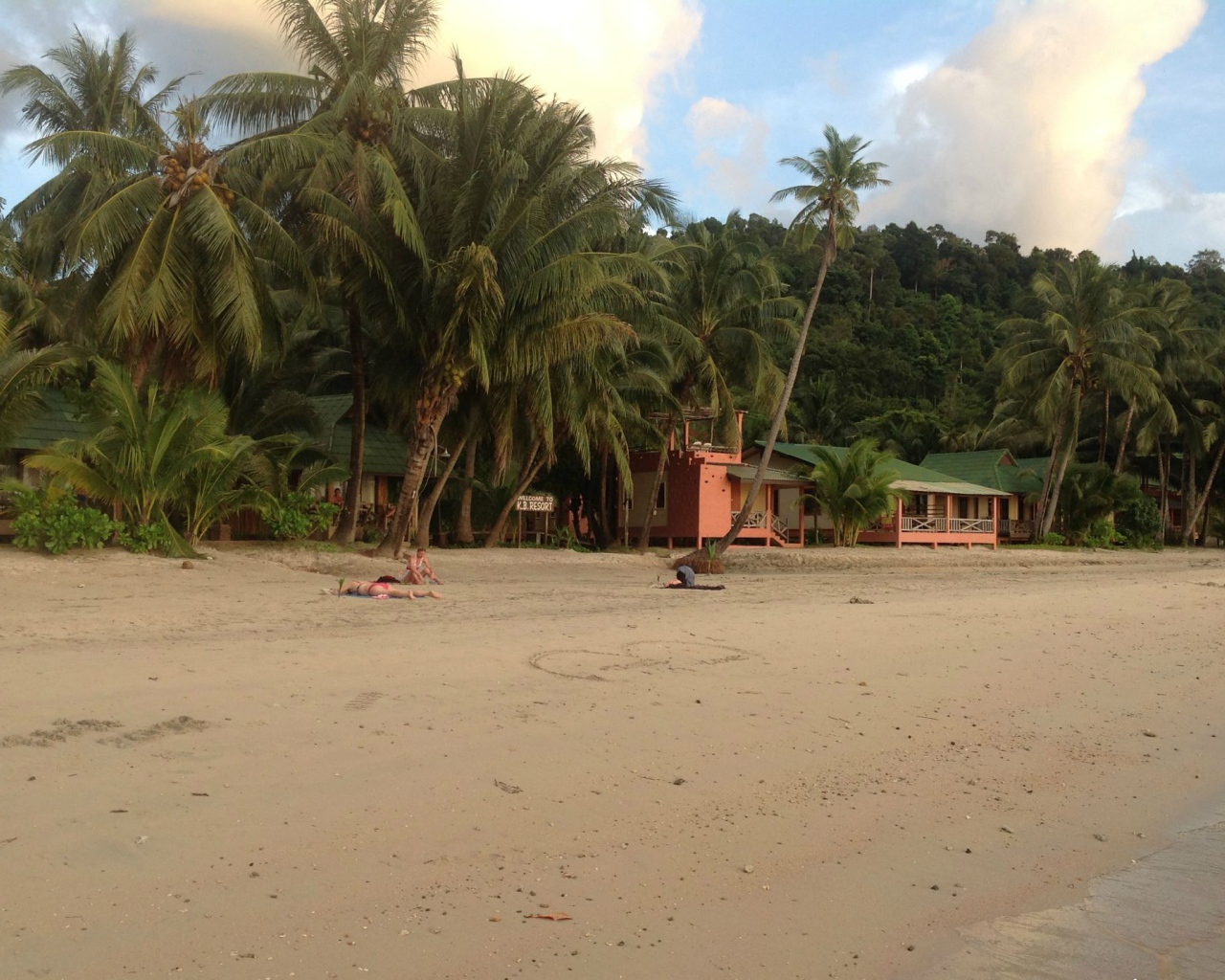 Пляж на острове Чанг, Таиланд