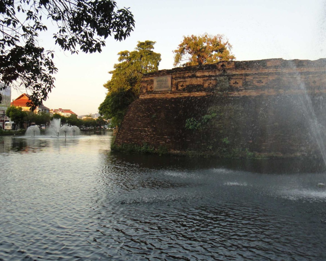 Городской парк на курорте Чианг Май, Таиланд