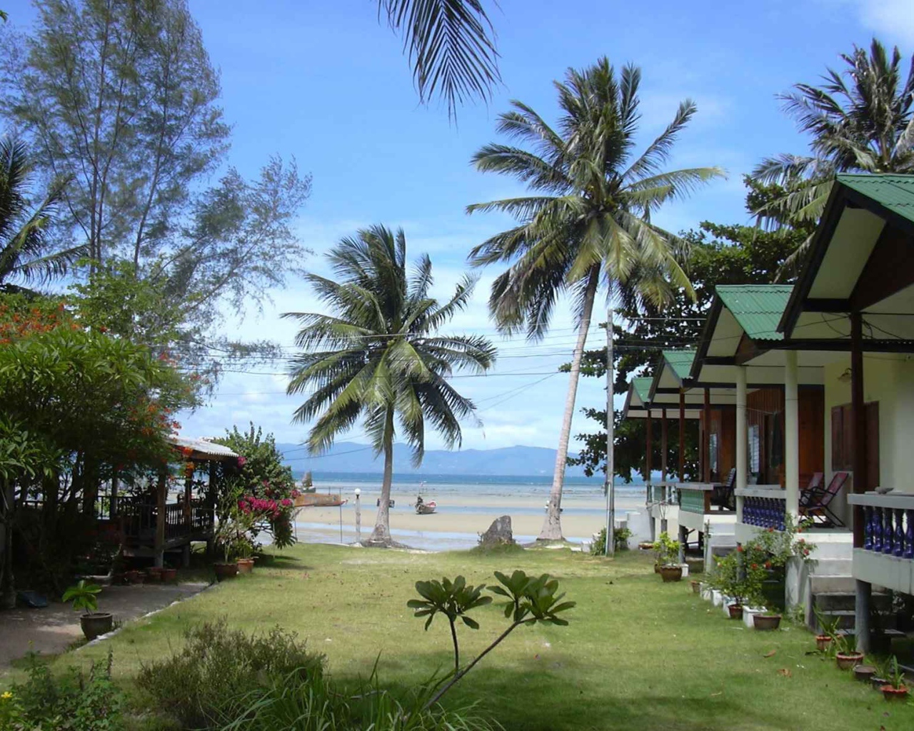 Дома у моря на острове Панган, Таиланд