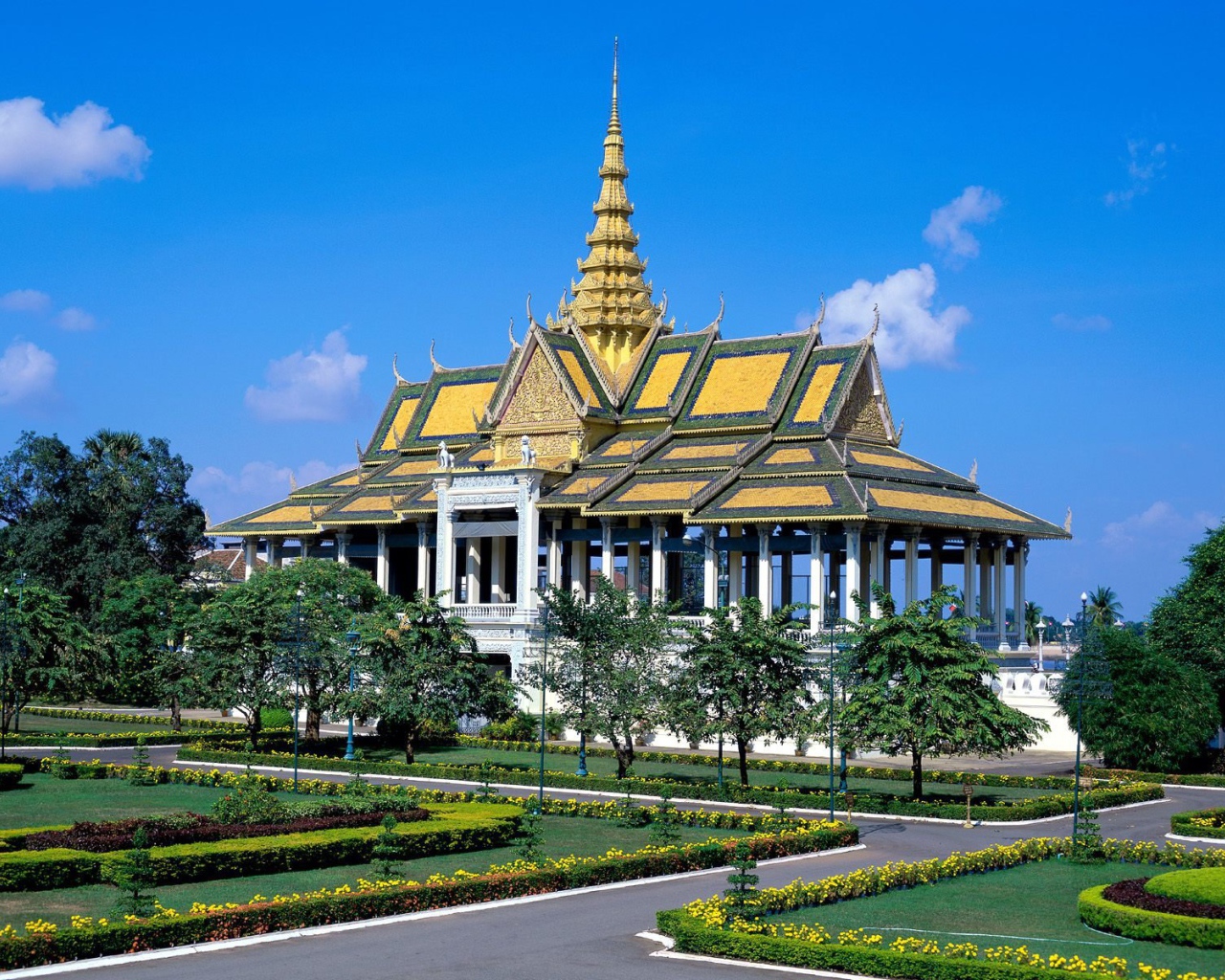 Palace on the island of Koh Samui, Thailand