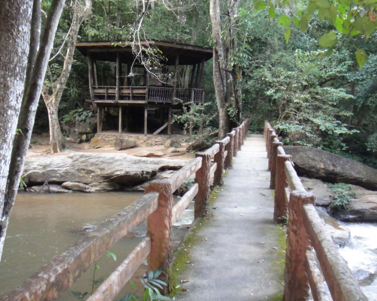 Парк на курорте Чианг Рай, Таиланд