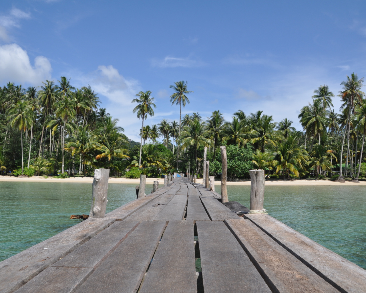 Причал на острове Ко Куд, Таиланд