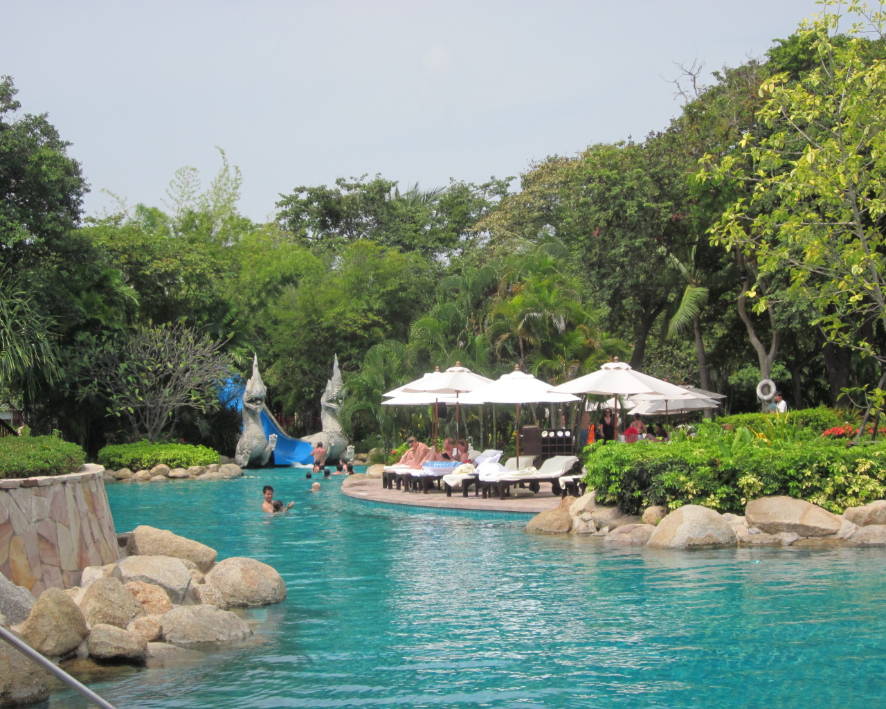 Парк отдыха на курорте Хуа Хин, Таиланд
