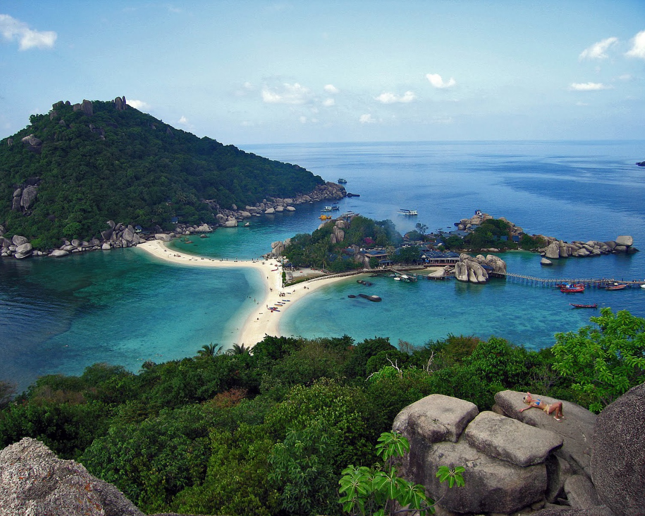 Курорт на острове Тао, Таиланд