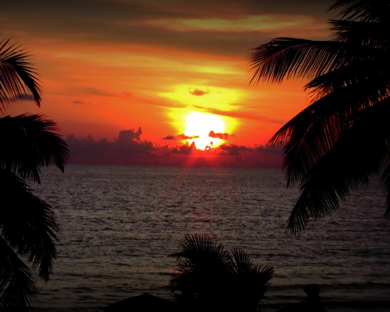 Закат солнца в Пхукете