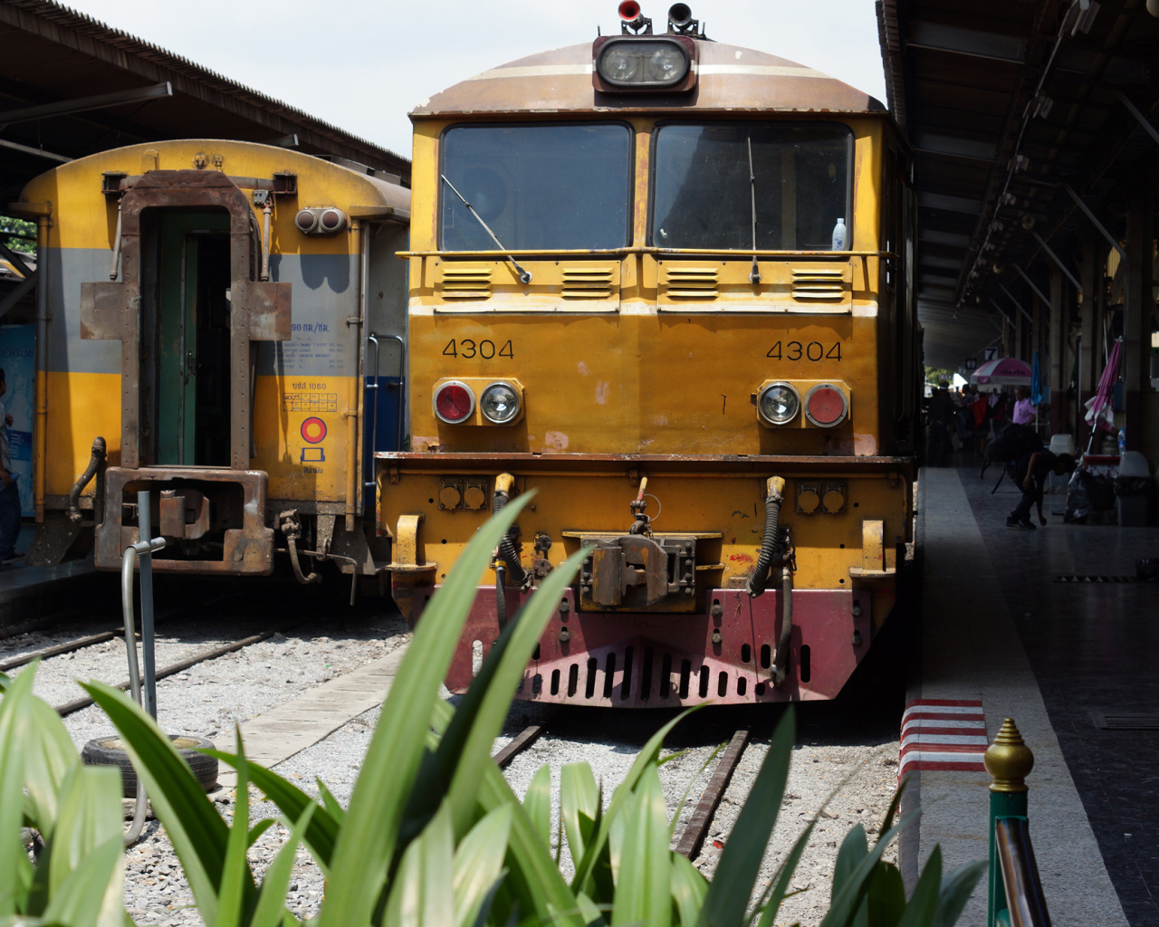 Железнодорожный вокзал в Бангкоке, Таиланд