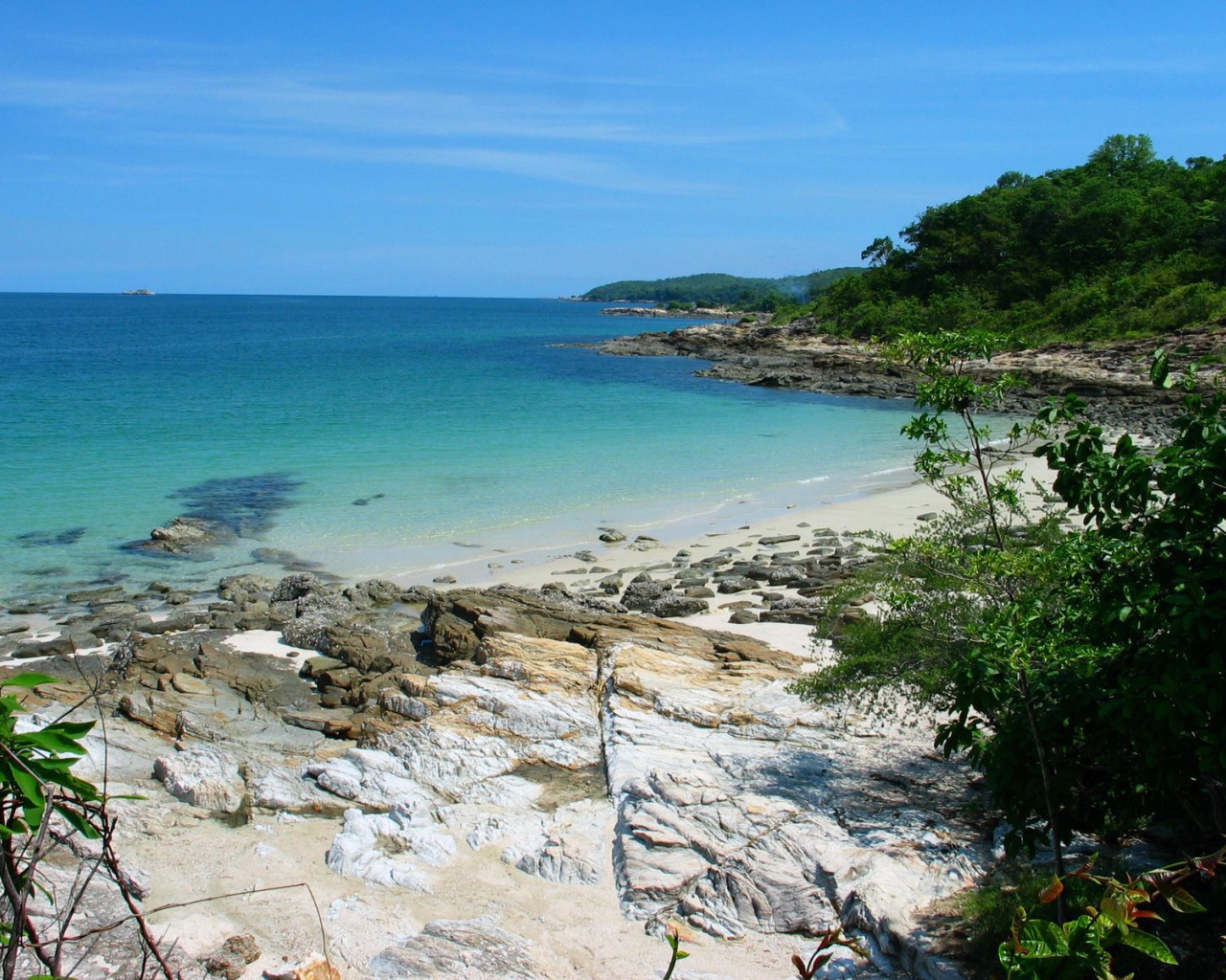 Дикий пляж на острове Самет, Таиланд