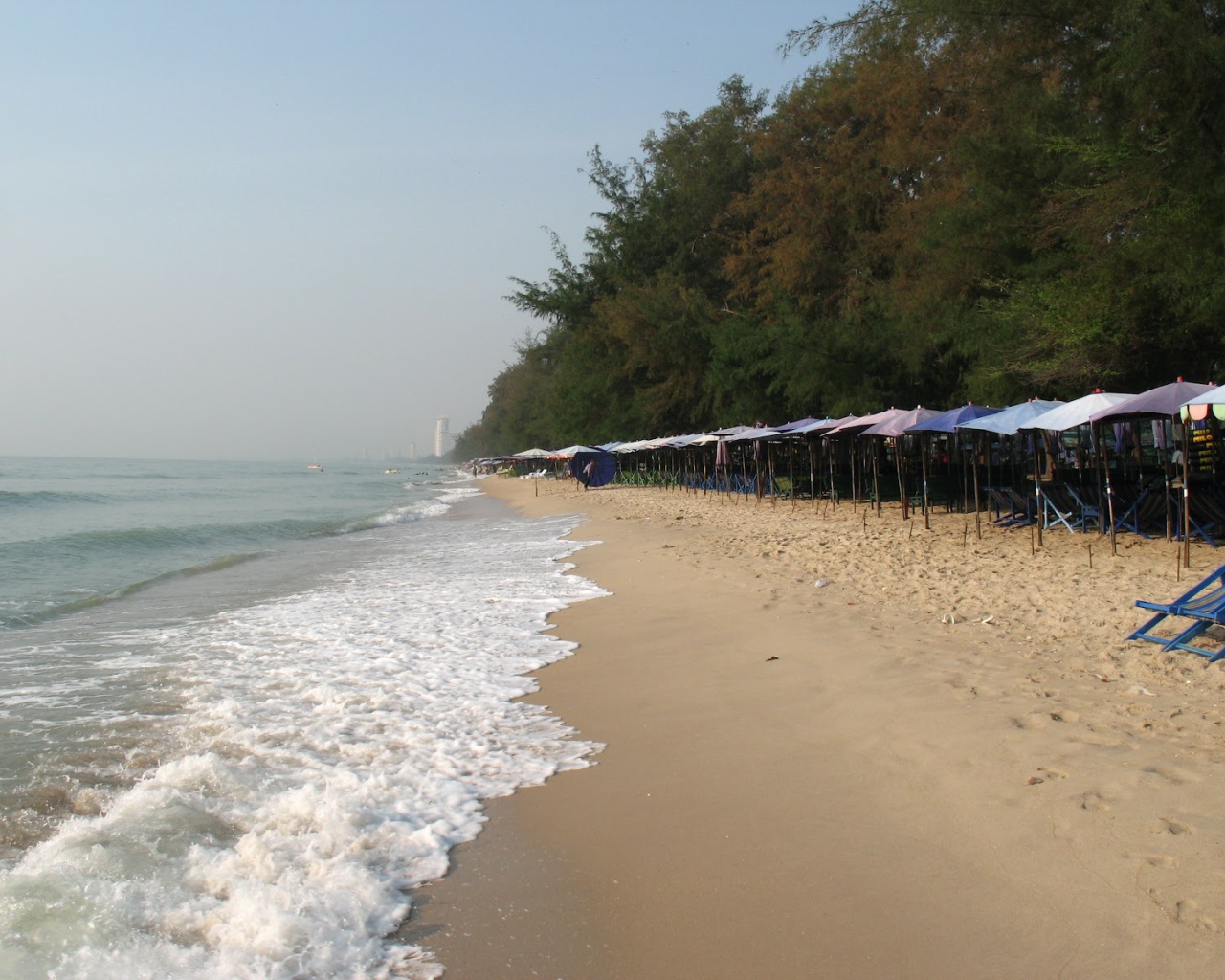 Зимний отдых на курорте Ча Ам, Таиланд
