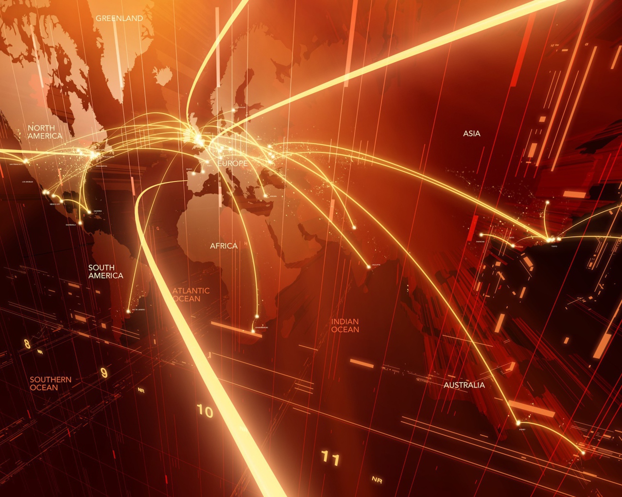 Компьютерная карта Мира