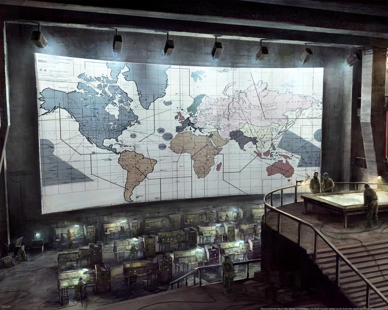 Карта военных действий ВОВ