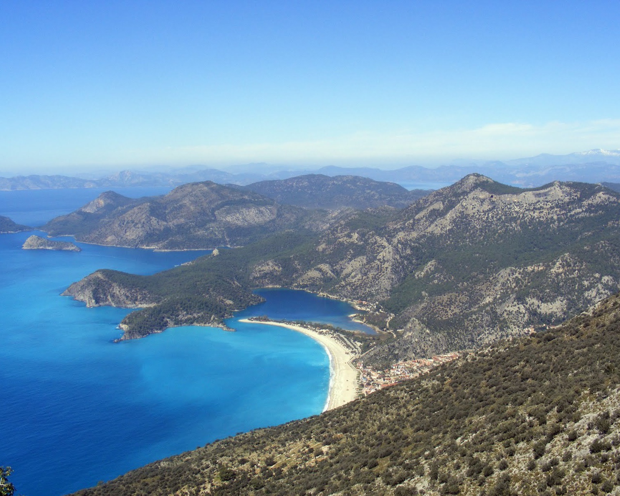 Пляж в Фетхие Турция