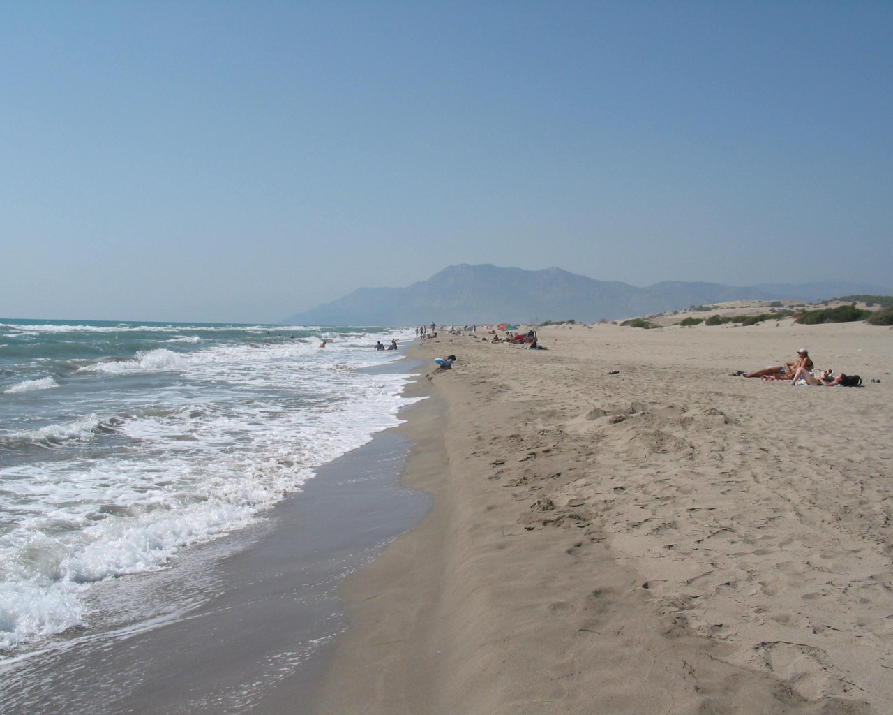 Пляж в окрестностях Эфеса, Турция