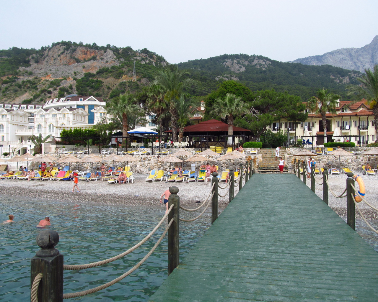 Причал в Кемере, Турция