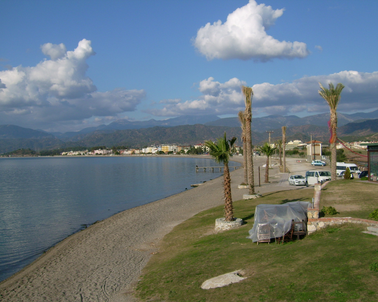 Пляж Чалыш в Фетхие Турция