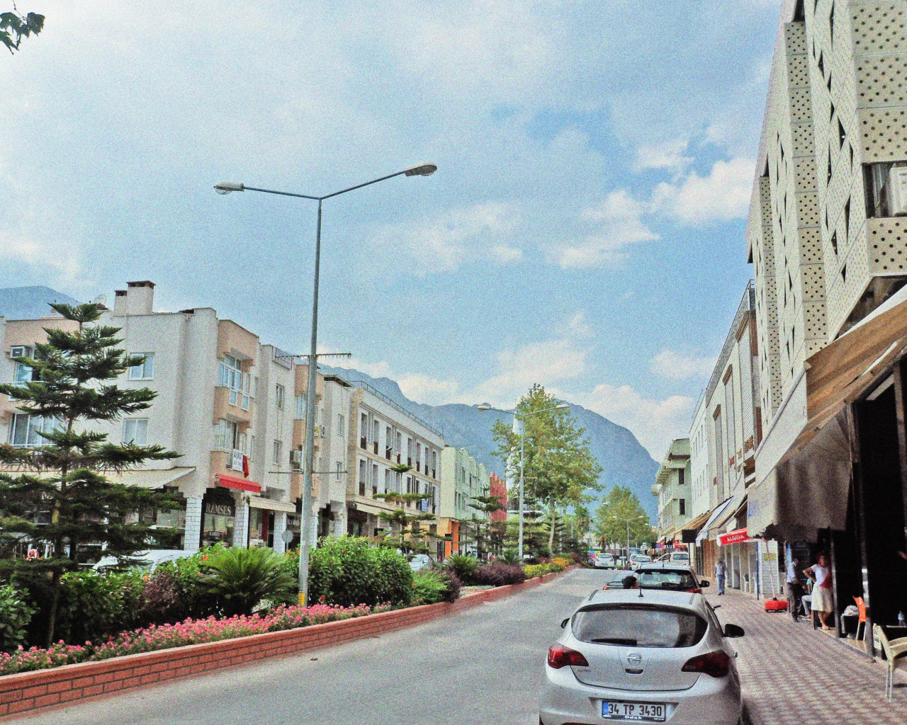 Городские улицы в Кемере, Турция