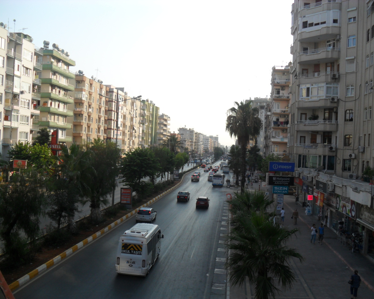 Городские улицы в Мерсине, Турция