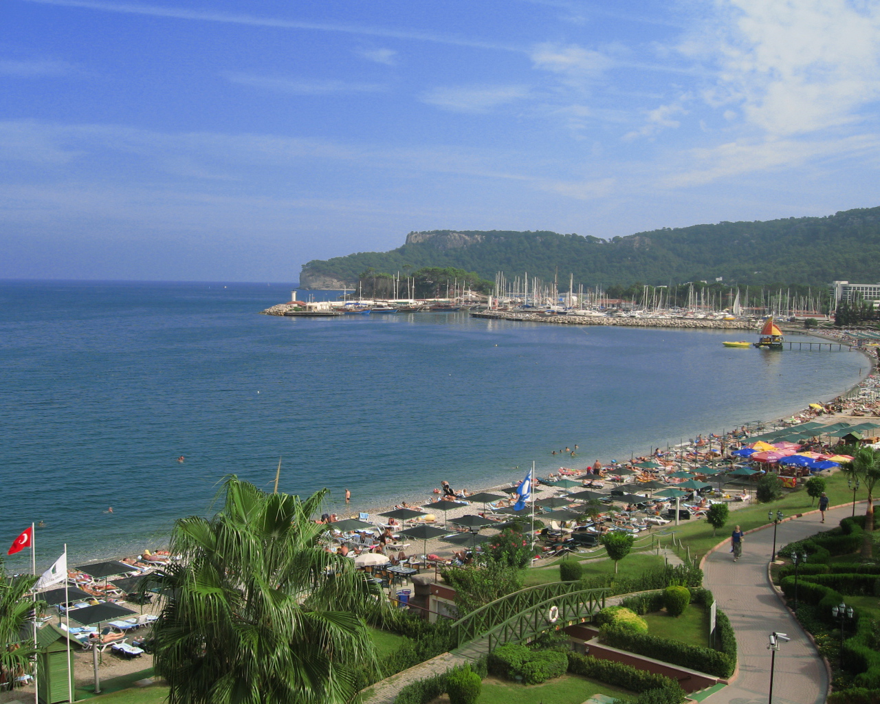 Побережье в Кемер, Турция