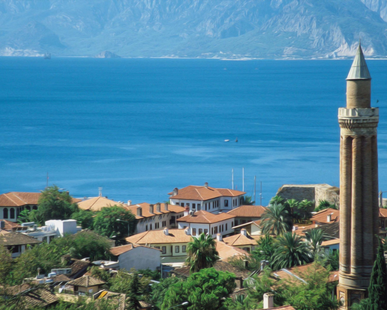 Побережья в Мерсине, Турция