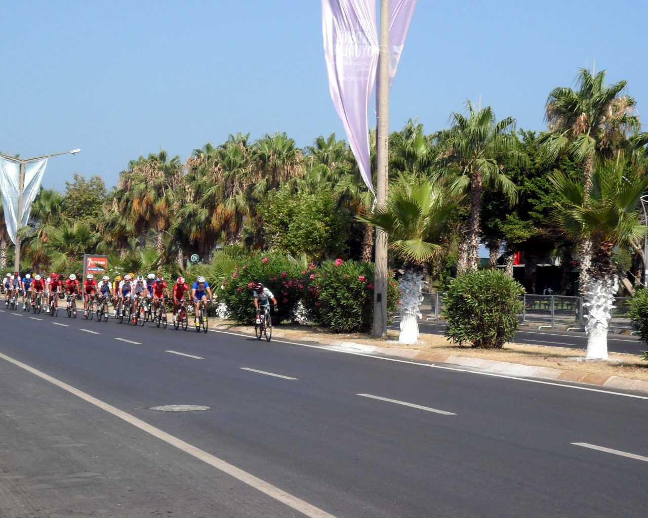 Велогонка в Мерсине, Турция