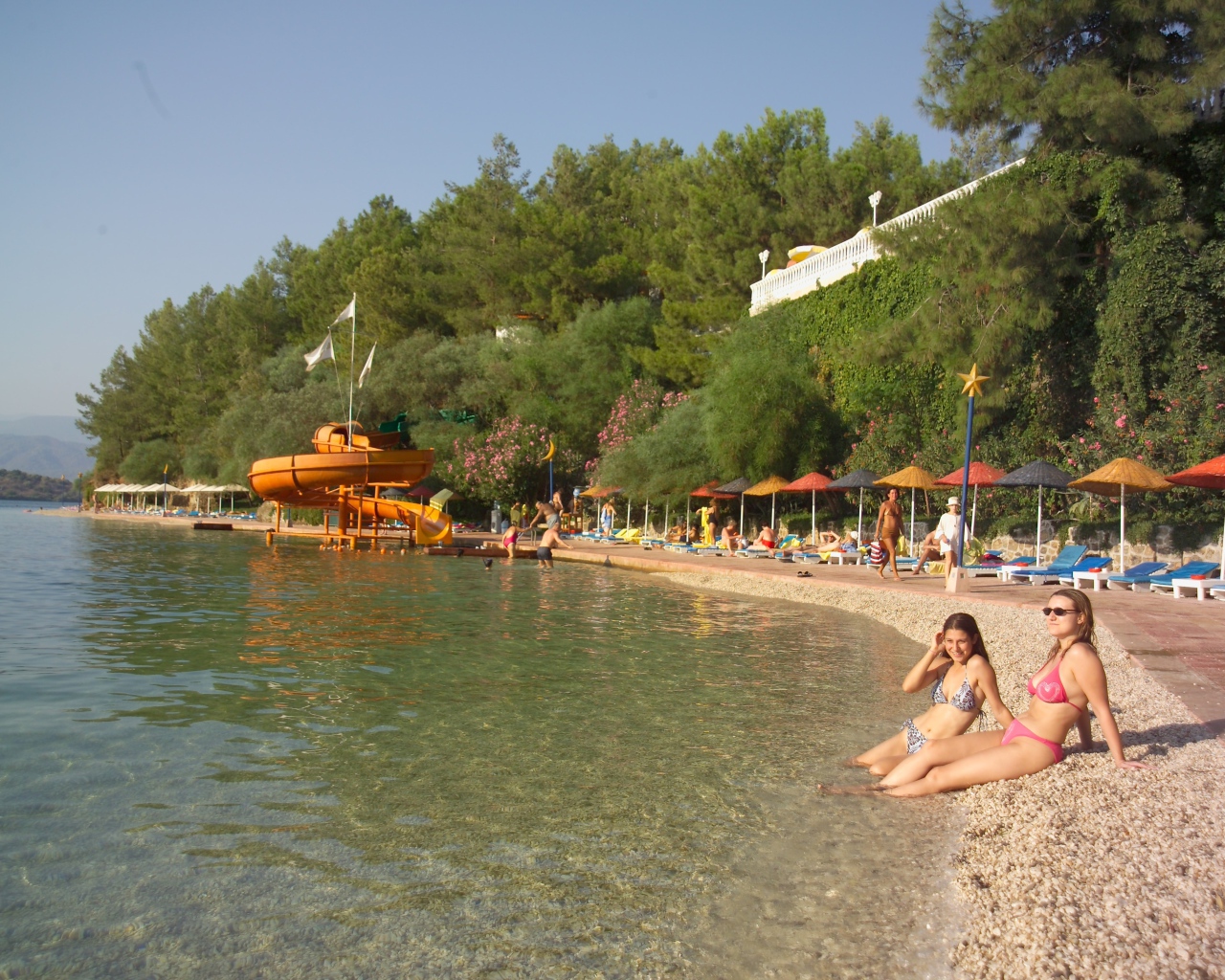 Набережная в Фетхие, Турция