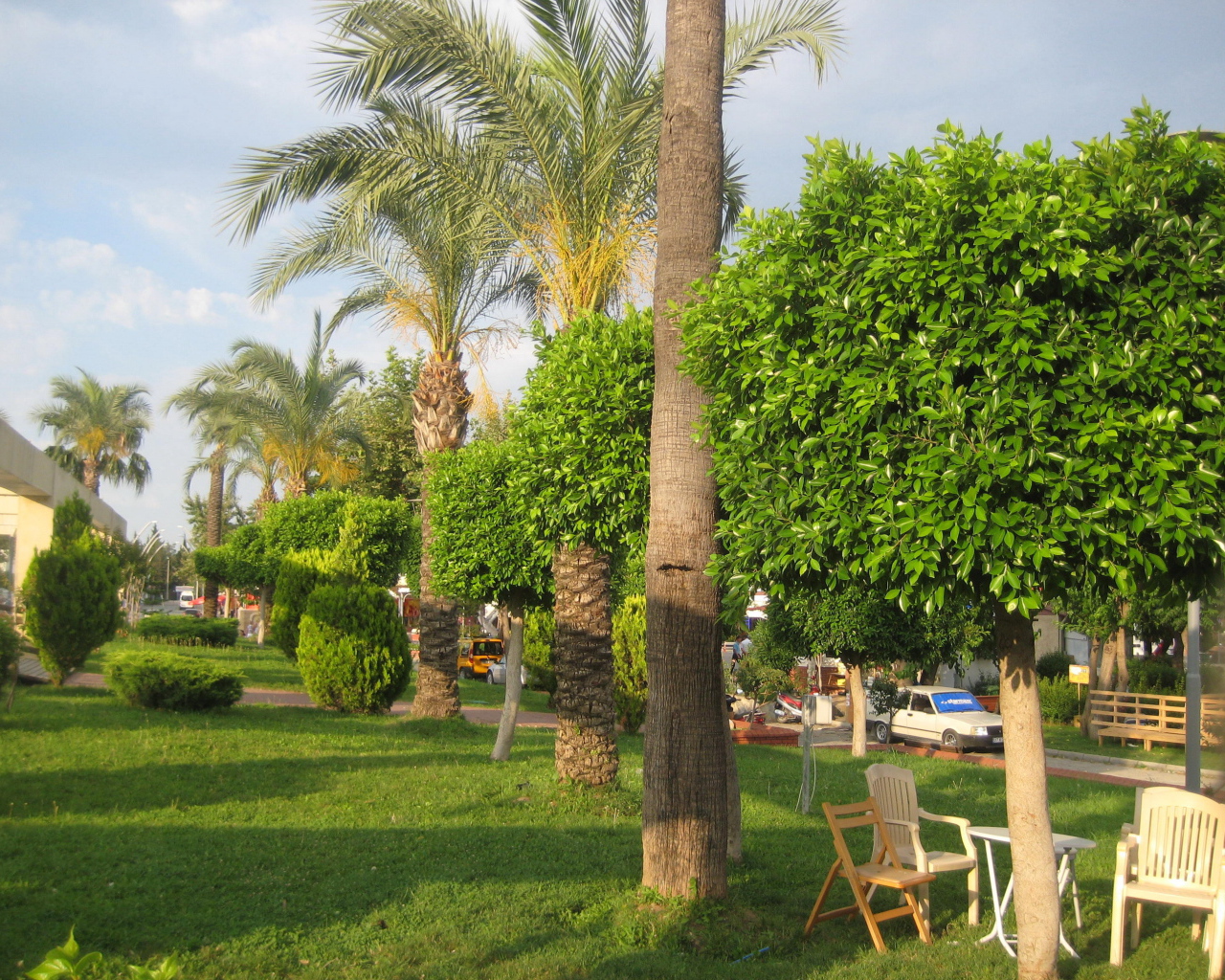 Великолепный парк в Кемере, Турция