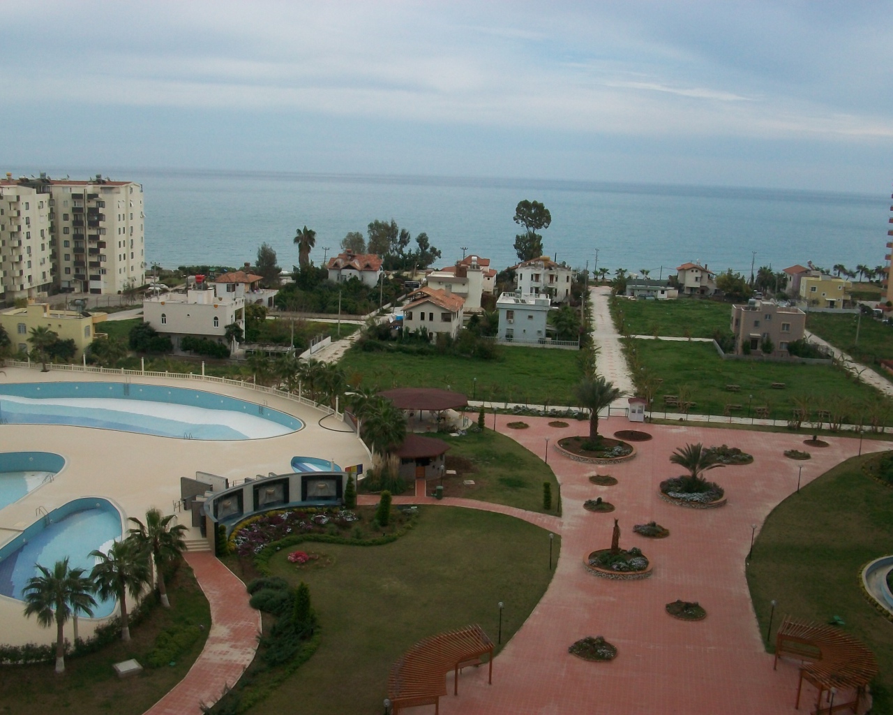 Курорт Мерсин зимой, Турция