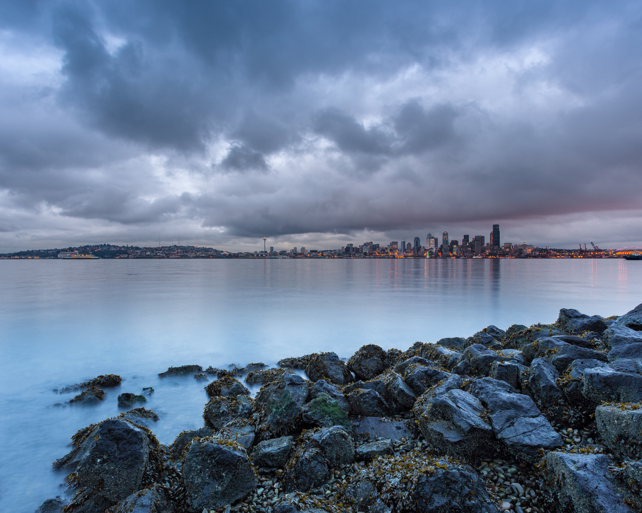 Канун Рождества в Сиэтле, США