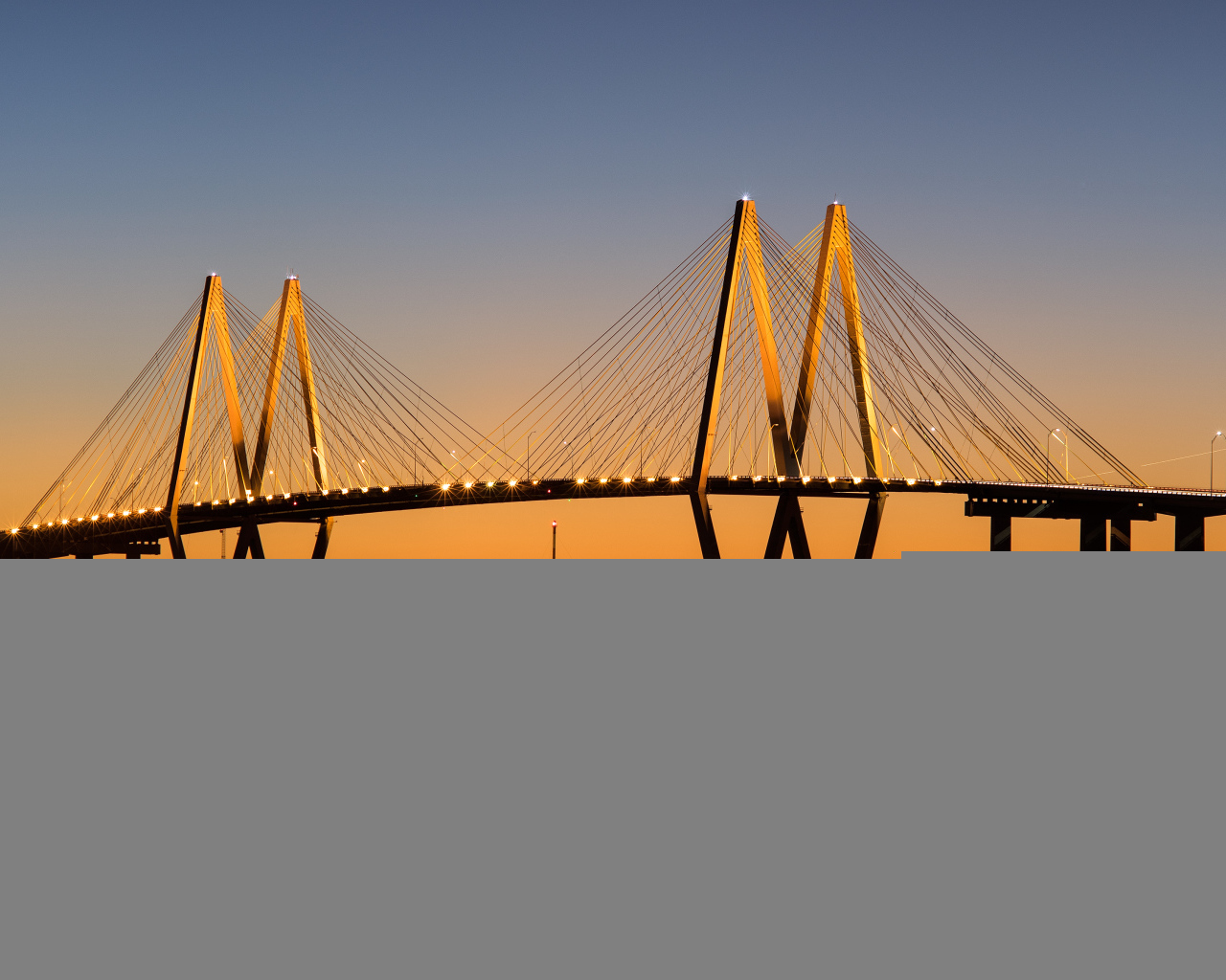 Мост Фреда Хартмана, штат Техас, США