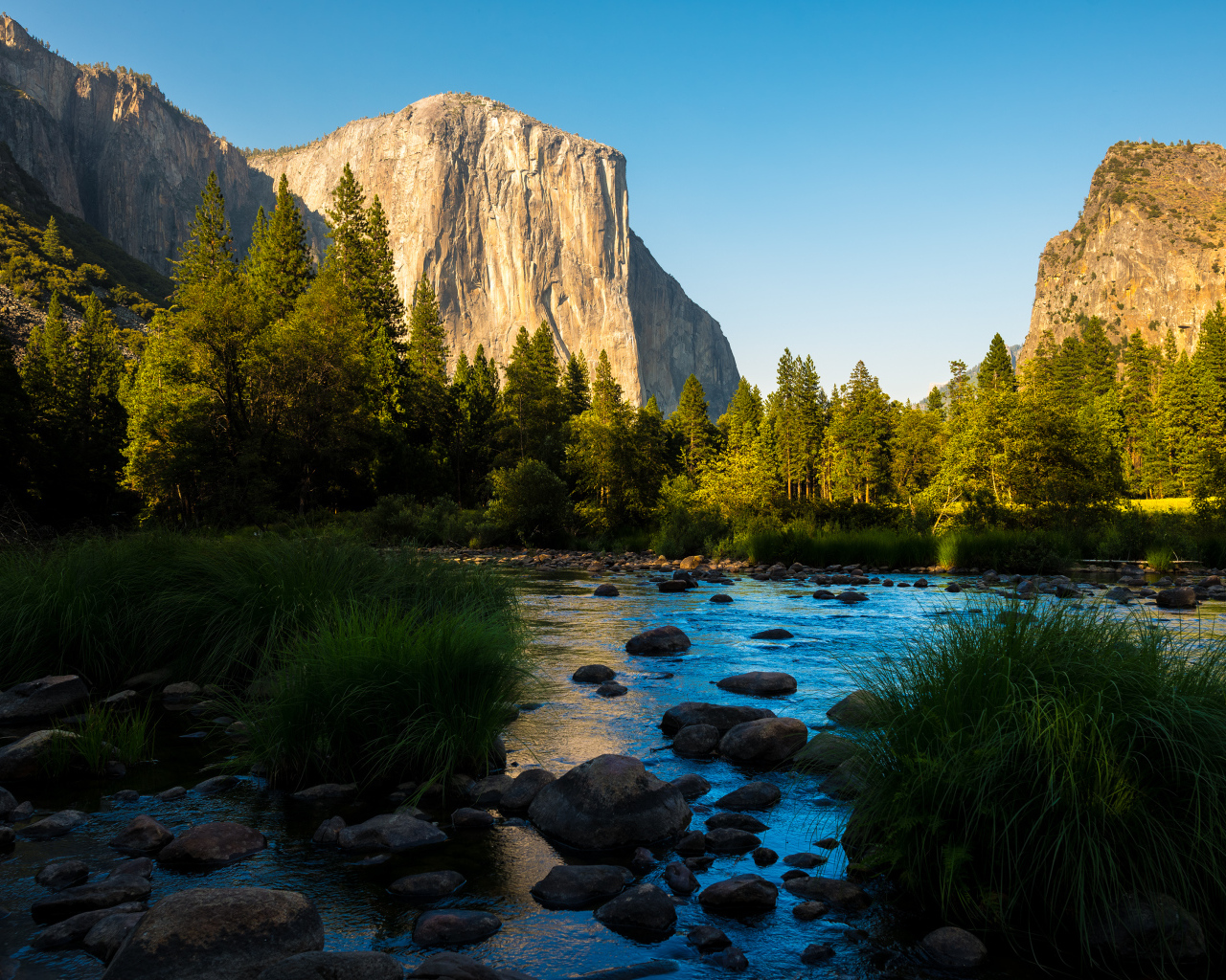 Горная вершина Эль-Капитан, США