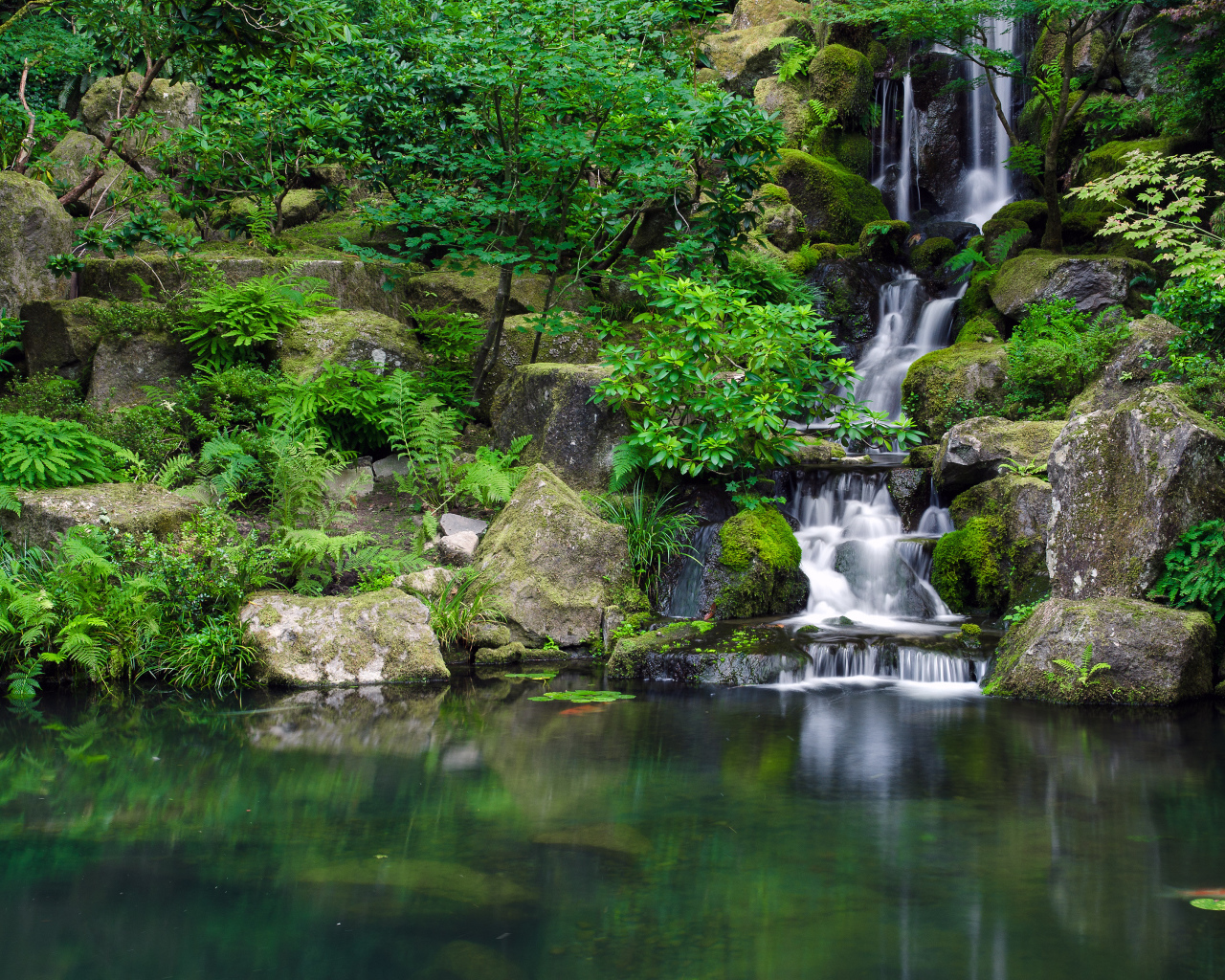 Портленд Джапанес Гарденс, Орегон, США