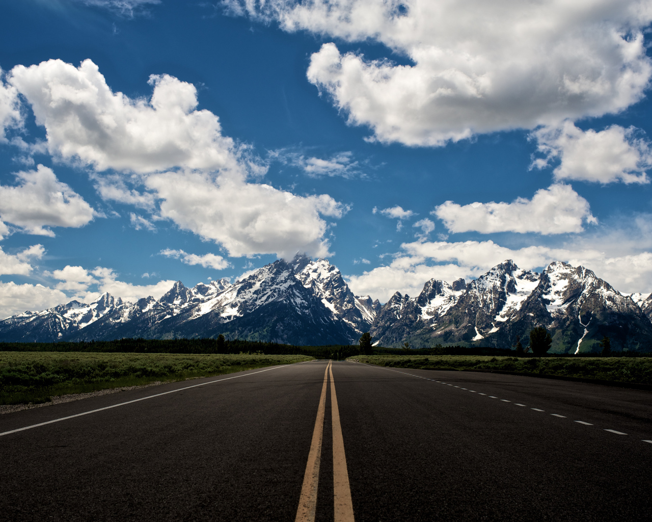 Дорога в горы, США