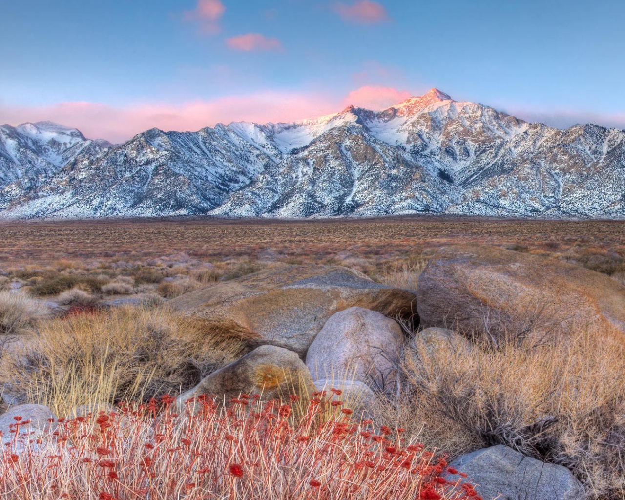 Каменная долина в Калифорнии