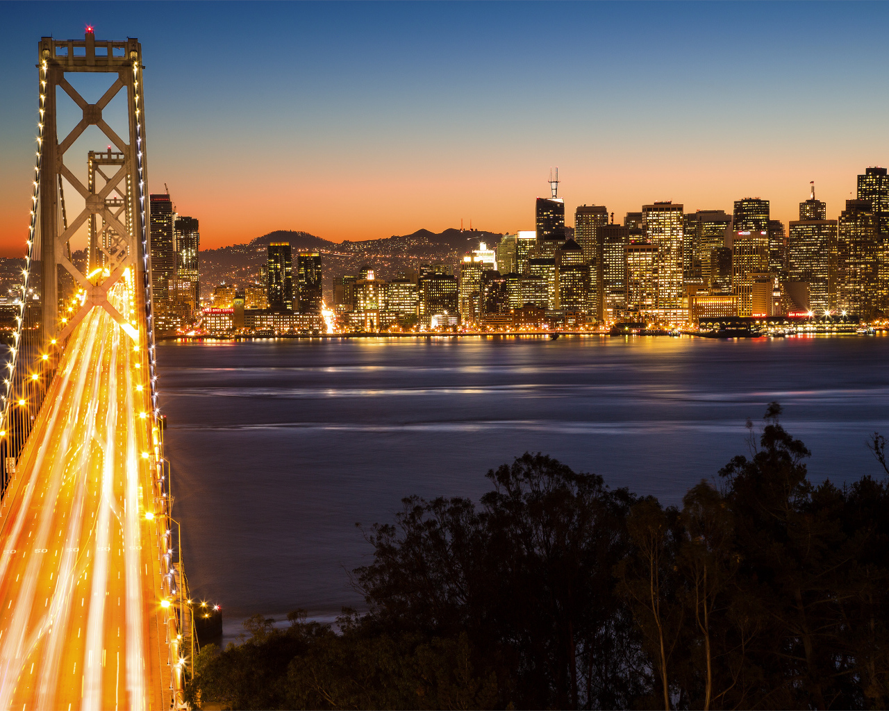 Сан-Франциско ночью