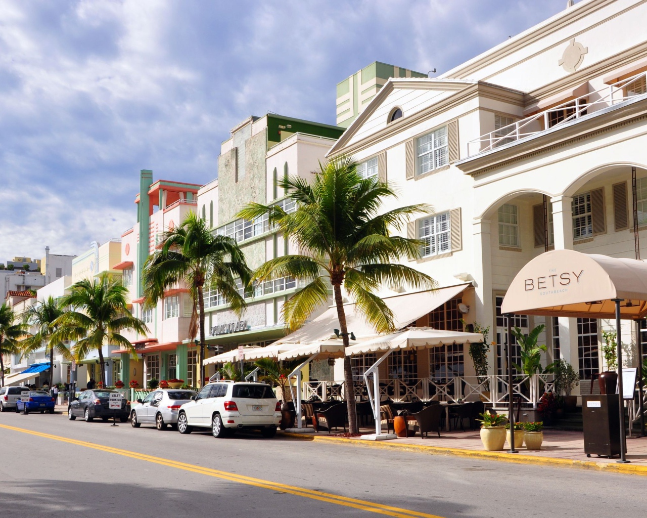 Уличные кафе в Майами