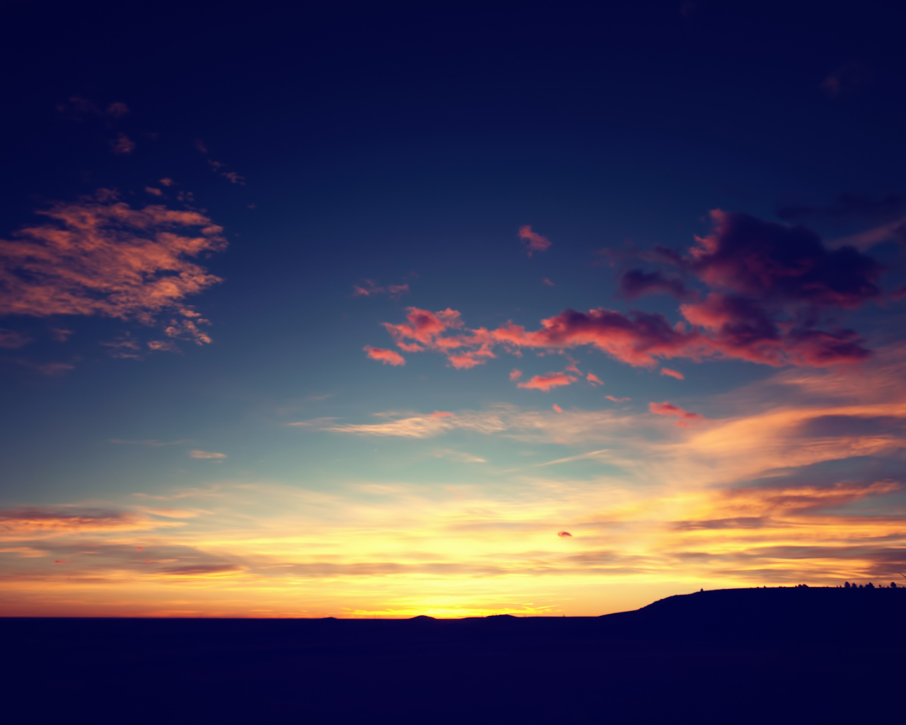 Наблюдая восход солнца в Колорадо, США