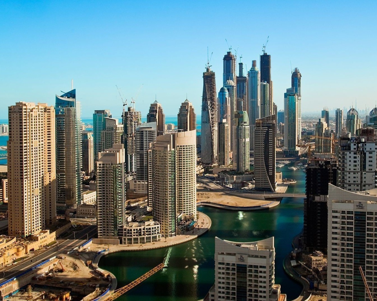 Бухта в Дубаи
