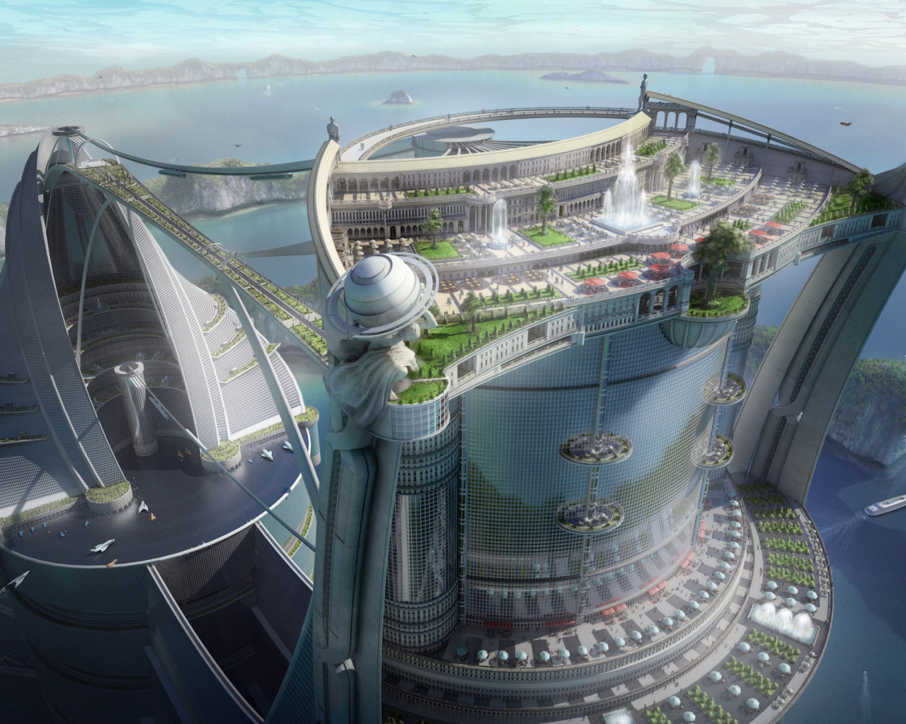 Проект здания в Дубаи