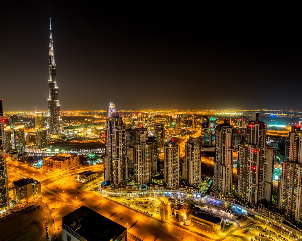 Золотые огни Дубаи
